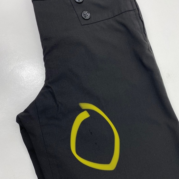 H &M SAILOR WIDE LEG High waist Black pants ,size 4 - Picture 11 of 13